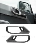 For 21-up Ford Bronco Carbon Fiber Interior Tape On Front Door Handle Cover Pair. Fixed Price $129.98.