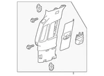 Genuine Gm Shale Passenger Side Center Pillar Upper Trim Panel 23234439. Fixed Price $147.52.