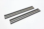 86-94 Bmw E32 7 Series Front Entrance Door Sill Scuff Plate Strip Trim Set Oem. Fixed Price $49.50.
