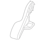 Genuine Nissan Track Cover 88220-9bu0c. Fixed Price $33.07.