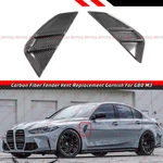 For 21-26 Bmw G80 M3 Carbon Fiber Replacement Front Fender Side Vent Cover Trim. Fixed Price $179.99.