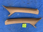 2005-2011 Audi A6 Right & Left A Pillar Trim Pair Amaretto 4f0867233f Oe #3403em. Fixed Price $129.99.