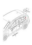 Genuine Audi Q4 E-tron F4b F4n Trim For Pillar C Left 89a8533775fq. Fixed Price $45.94.