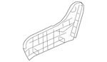Genuine Nissan Outer Finish Panel 87330-6fk0a. Fixed Price $124.04.