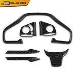 Fit For 2016-2019 Honda Civic Carbon Fiber Style Steering Wheel Cover Trim 1 Set. Fixed Price $19.90.