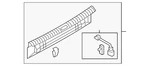 Genuine Audi Rear Sill Plate 8u0-864-483-m-4pk. Fixed Price $467.25.