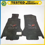 05-13 Chevrolet Corvette C6 Left & Right Floor Mat Carpet Cover Black Set Oem. Fixed Price $86.24.