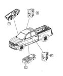 Genuine Mopar Front Door Switch And Bezel 68212785aa. Fixed Price $41.25.