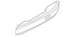 Genuine Audi Exterior Door Handle Cover 8w0-837-240-b-gru. Fixed Price $96.17.