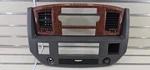 06-08 Dodge Ram Dash Radio Stereo Display Bezel Climate Trim Panel Gray/wood. Fixed Price $125.99.