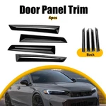 For Honda Civic 2022-24 2025 Interior Door Panel Trim Strip Cover Gloss Black 4*. Fixed Price $31.34.