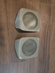 99-03 Vw Eurovan T4 Set Of 2 Rear Left & Right Speaker Grille Cover Tan Oem. Fixed Price $49.90.