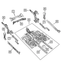 Genuine Mopar Cowl Side Panel Left 68082313ad. Fixed Price $173.70.