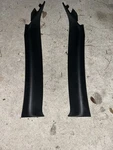 2003-2008 Nissan 350z Coupe Front Interior A Pillars Trim Pair Set Black Oem. Fixed Price $35.00.
