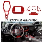 6x Interior Trim Kit Dash Board Steering Wheel Decor Covers For 17+ Chevy Camaro. Fixed Price $48.99.