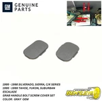 1995 - 1999 Silverado Sierra A Pillar Roof Grab Handle Bolt Cover Cap Set Gray. Fixed Price $15.74.