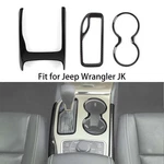 3x Console Gear Shift & Cup Holder Frame Trim Cover For Jeep Grand Cherokee 14+. Fixed Price $33.99.