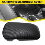 Center Console Armrest Box Cover Trim Carbon Fiber For Ford Mustang 2015-2025. Fixed Price $22.79.