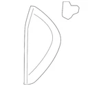 Genuine Gm Side Cover 15244352. Fixed Price $1.69.