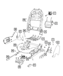 Genuine Mopar Seat Shield Right Export 6ep10ps4aa. Fixed Price $32.60.