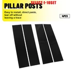 For Ford F-150 2015-21 Glossy Black B Pillar Post Door Window Covers Trim 4-40x. Fixed Price $161.99.