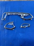 Chevy Malibu 15-24 Dash Air Vent Center Right Bezel Molding Trim Cover 3pc Set. Fixed Price $44.95.
