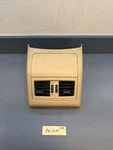 Bmw 3 E90 E91 Rear Center Console Trim With Vent Grill Covering Tan. Fixed Price $45.00.