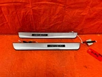 16-20 Infiniti Q50 - Illuminating Floor Pillar Scuff Plate Set Oem Factory 314. Fixed Price $96.95.