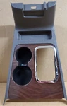 2008 - 2009 Ford Taurus Woodgrain Floor Shifter Cup Holder Tray Trim Bezel Oem. Fixed Price $100.00.