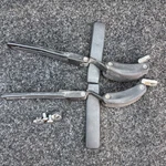 Oem Bmw E30 Pop Out Rear Vent Window Hinge Latch Set Latches 84-89. Fixed Price $99.00.