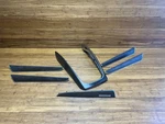 2009-2017 Audi Q5 8r Front Upper Woodgrain Trim Brown Set Of 6 Oem *note*. Fixed Price $184.00.
