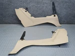 01-06 Bmw E46 330ci Conv Set Of 2 Rear Lower Quarter Trim Cover Panel Beige Oem. Fixed Price $100.14.