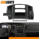 Fit For 02-05 Dodge Ram 1500 2500 Dash Radio Bezel Climate Trim Panel Vent Black. Fixed Price $45.58.