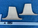 1996-2003 Mercedes W210 E320 Right & Left Lower B Pillar Trim Tan Oem #4535em. Fixed Price $79.99.