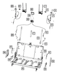 Genuine Mopar Rear Seat Shield 6cl07tx7aa. Fixed Price $16.56.
