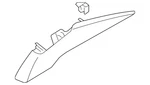 Genuine Nissan Interior Quarter Panel Trim 76935-3sg0a. Fixed Price $77.49.
