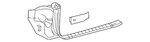 Genuine Mercedes-benz Kick Panel Trim 167-680-32-01-9051. Fixed Price $121.50.