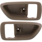 Inside Door Handle Bezel Fawn Beige Left Right Pair 2pc For Sequoia Tundra Truck. Fixed Price $15.37.