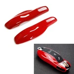 Red Remote Smart Key Shell Holder Cover For Porsche Cayenne Panamera Macan 911. Fixed Price $10.09.
