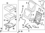 Genuine Nissan Seat Trim Panel 89306-7ja0a. Fixed Price $24.04.
