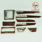 W204 08-11 Mercedes C Class Center Console Door Panel Wood Trim Set 9 Pc Bx161. Fixed Price $173.99.