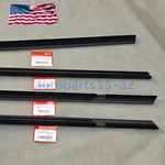 Oem 4pcs Window Moulding Weatherstrip Black For Honda Insight 2010-2014. Fixed Price $68.20.