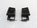 Porsche 944 Turbo 951 #1323 Trim Pair, Side Vent, A/c Heat Air Dash Black. Fixed Price $28.99.