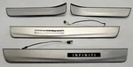 2014-2024 Infiniti Q50 Oem Stainless Steel Illuminated Kicking Plate Set Door. Fixed Price $139.00.