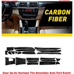 Carbon Fiber Center Console Dash Trim Kit For Bmw X5 E70 X6 E71 2008-2014. Fixed Price $18.99.