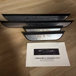 05-11 Cadillac Sts Platinum Driver Door Step Sill Plates Full Set Assembly Oem. Fixed Price $60.00.
