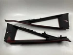 Used, Painted Rear Quarter Window Glass Interior Trim Panel Set 84-89 Z31 300zx. Fixed Price $161.95.