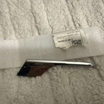 New Oem Tesla Model X Right Front Lower Fog Light Molding Trim 1049612-00-f. Fixed Price $19.99.