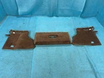 Bentley Continental Flying Spur Trunk Luggage Trim Panels 3pc Set 2006-2012 Oem. Fixed Price $265.00.