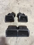 01-06 Bmw E46 330ci Set Of 3 Dash Front Left Center Right Air Vent Grille Oem. Fixed Price $65.00.